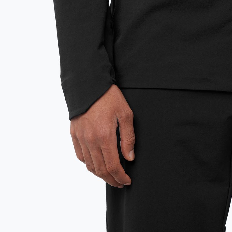 Pánská běžecká bunda Salomon Ultra Softshell Jacket deep black 6