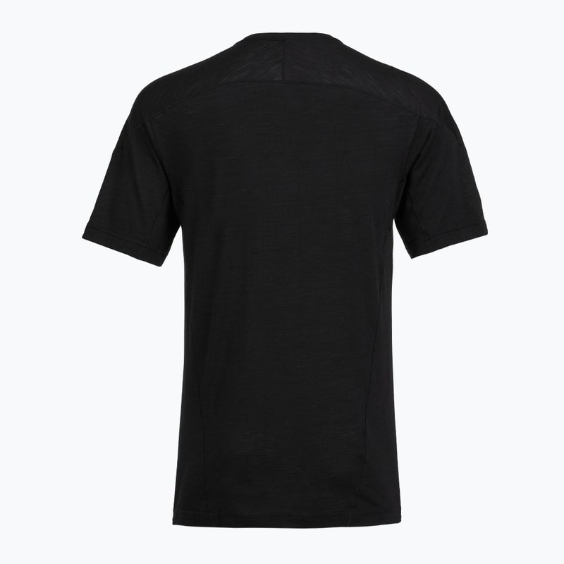 Pánské běžecké tričko  Salomon Ultra Tee deep black 6