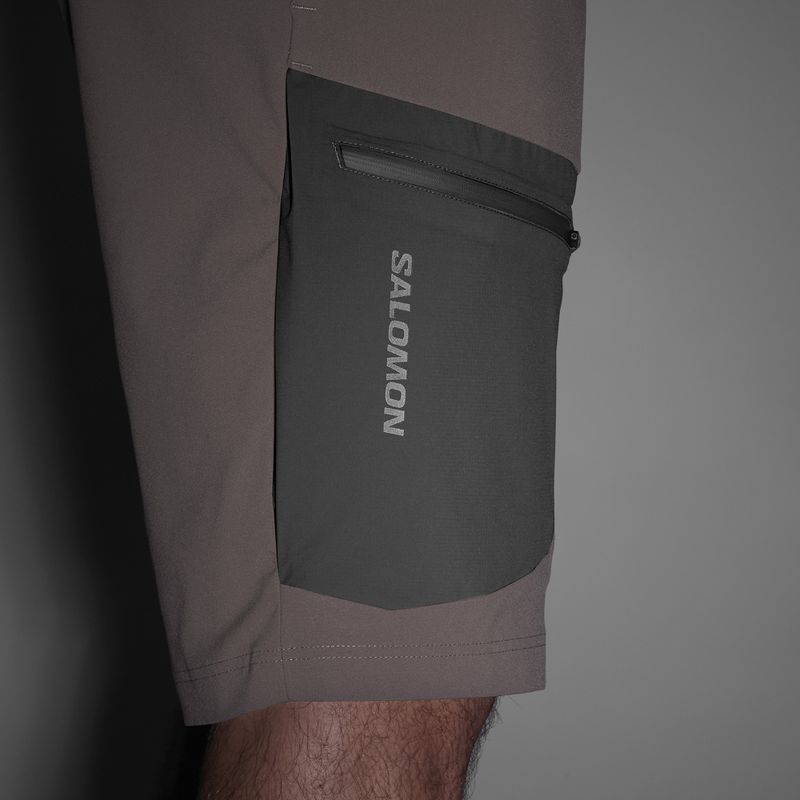 Pánské trekingové šortky Salomon Outerpath Utility iron 7