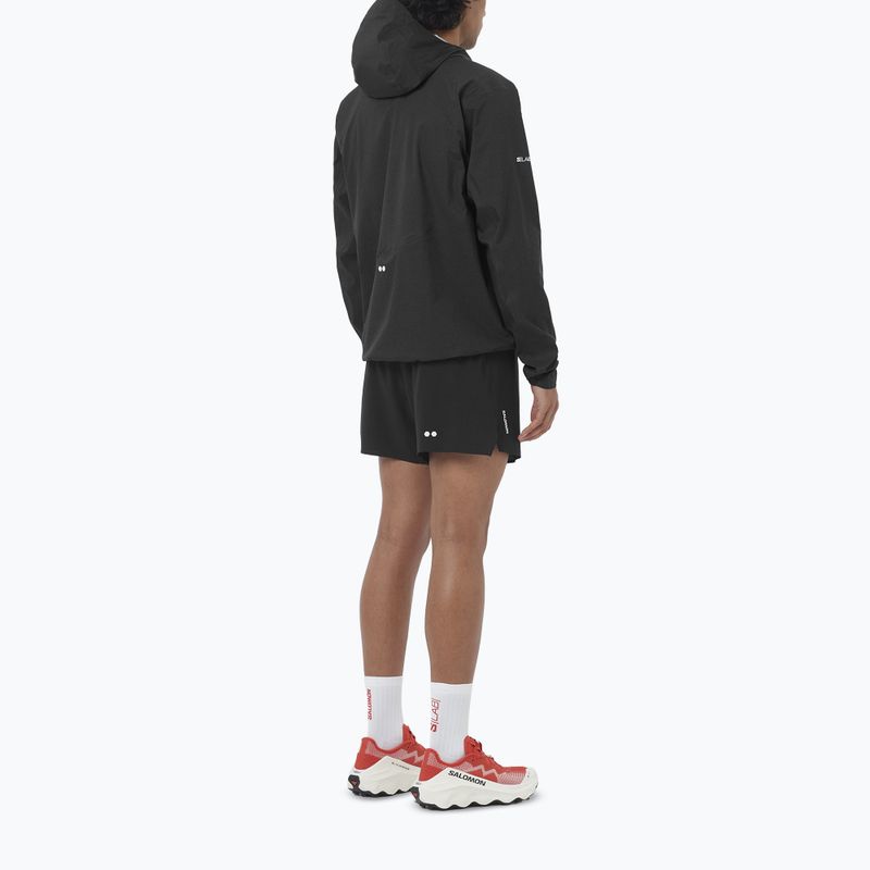 Pánské běžecké šortky Salomon Sense Aero Stow 5" deep black 8