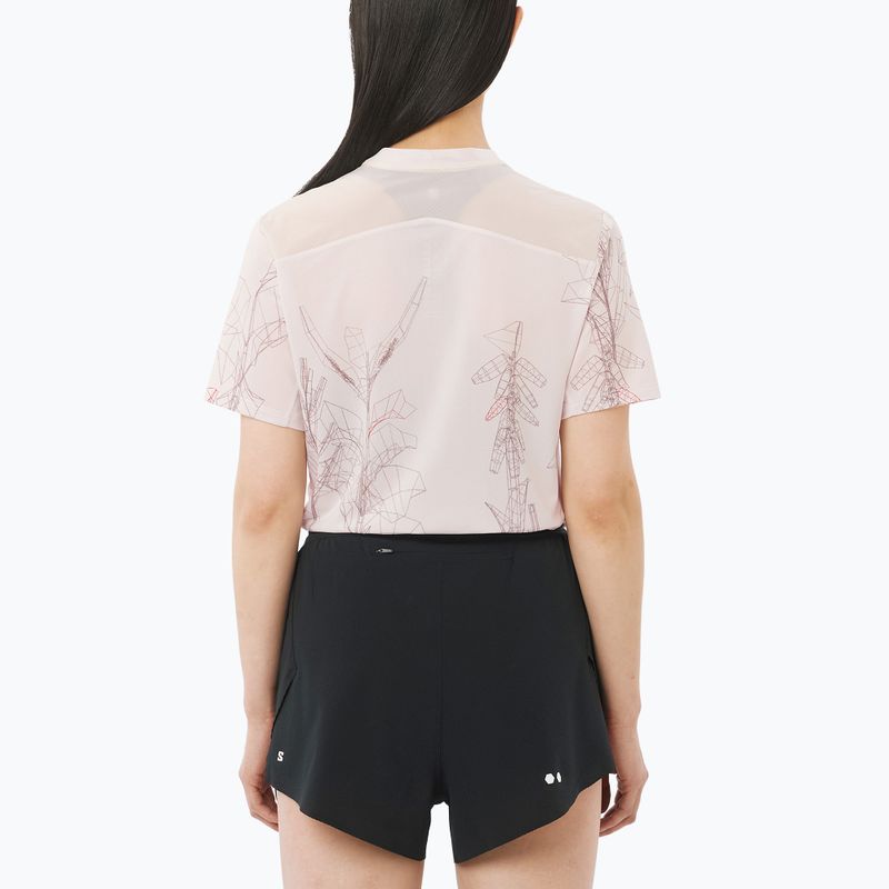 Dámské běžecké tričko Salomon S/Lab Ultra Tee Aop lilac ash 2