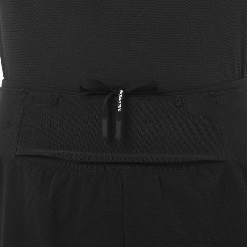 Pánské běžecké šortky Salomon Sense Aero 2IN1 5" deep black 3