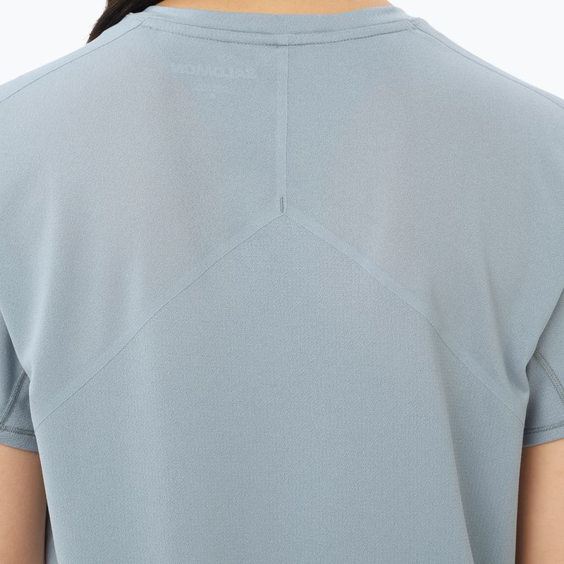 Dámské běžecké tričko Salomon Sense Aero SS Tee GFX trade winds 3