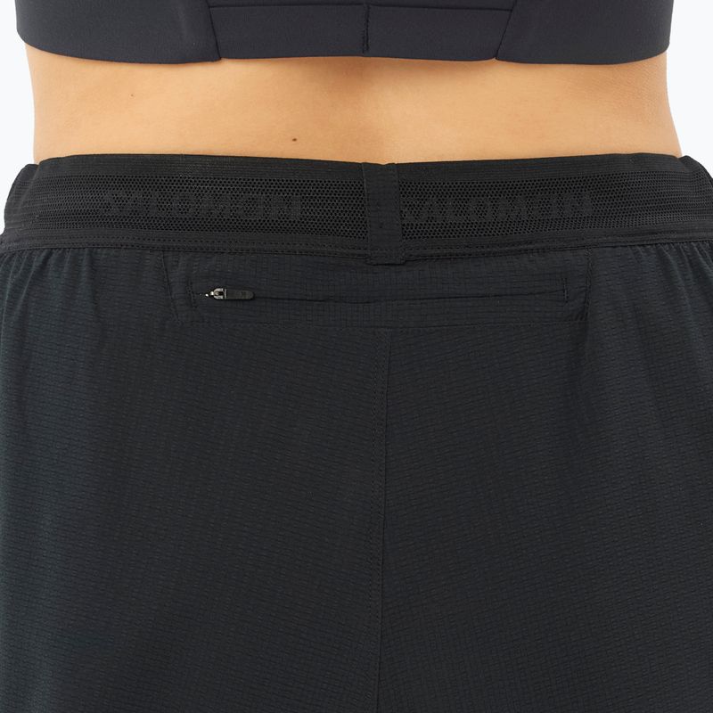 Dámské běžecké šortky Salomon Sense SPLT 3" deep black 5
