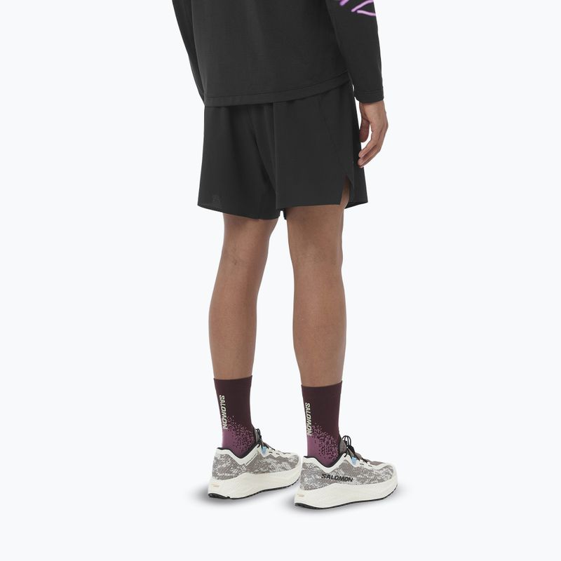 Pánské běžecké šortky Salomon Sense Aero 7" deep black 2