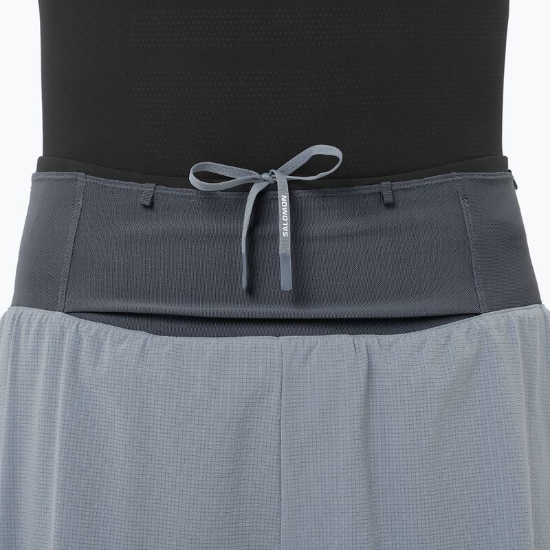 Pánské běžecké šortky Salomon Sense Aero 2IN1 5" trade winds 3