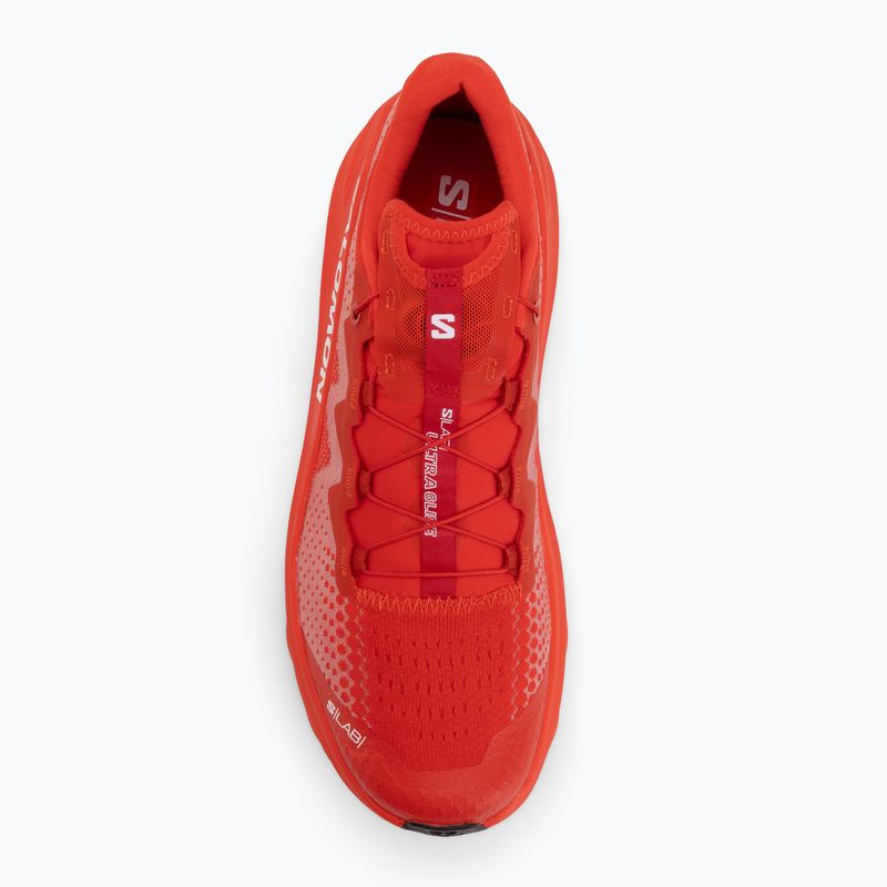 Pánské běžecké boty Salomon S/LAB Ultra Glide 1.5 white/fiery red/black 5