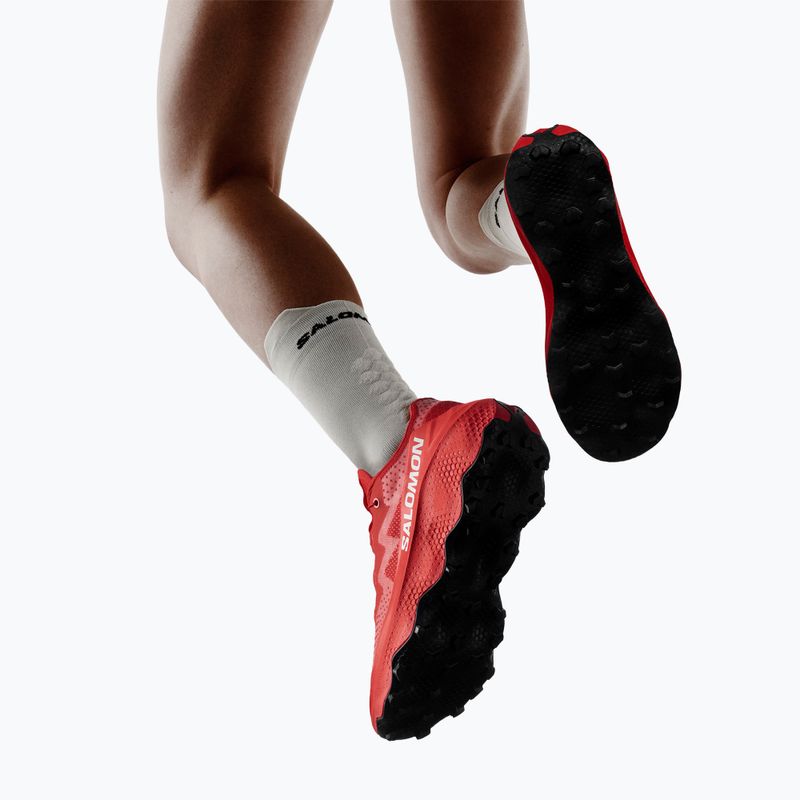 Pánské běžecké boty Salomon S/LAB Ultra Glide 1.5 white/fiery red/black 8