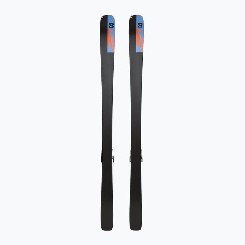Sjezdové lyže Salomon Stance 84 R + vázání M11 GW azure blue/nasturtium/black 3