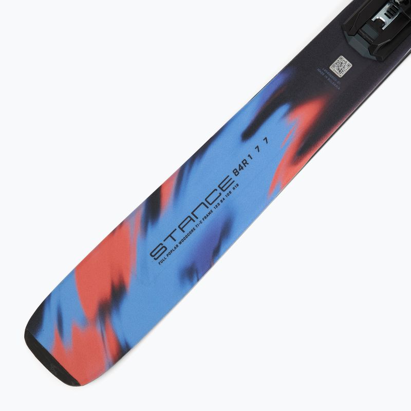 Sjezdové lyže Salomon Stance 84 R + vázání M11 GW azure blue/nasturtium/black 7