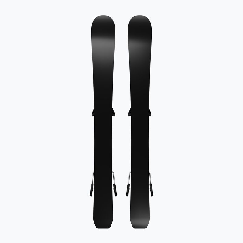 Dětské sjezdové lyže + vázání Salomon QST Jr Black XS + C5 GW black/neon punch 3