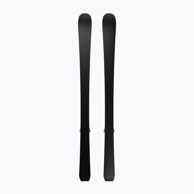 Dětské sjezdové lyže + vázání Salomon QST Jr Black S + C5 GW black/neon punch 2