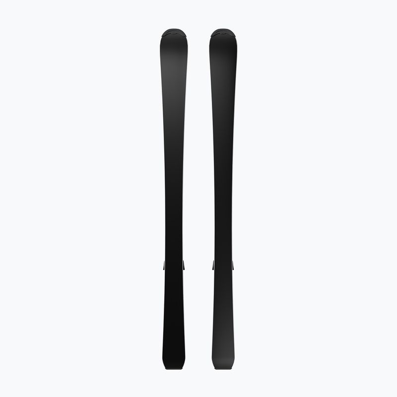 Dětské sjezdové lyže + vázání Salomon QST Jr Black M + C5 GW black/neon punch 2