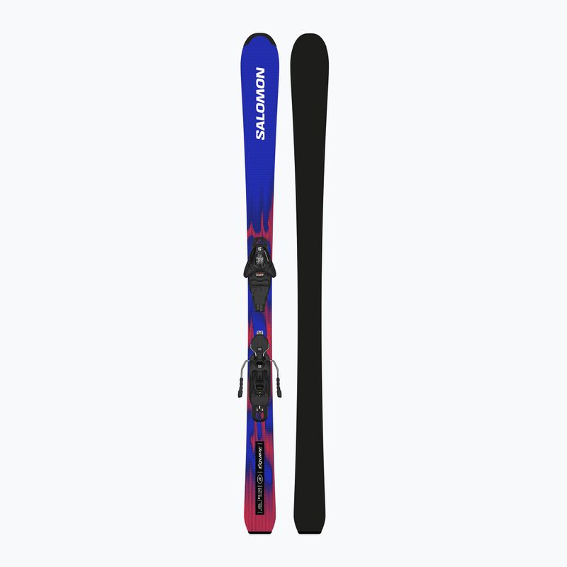 Dětské sjezdové lyže + vázání Salomon Equipe Jr M + L6 GW race blue/equipe red 3