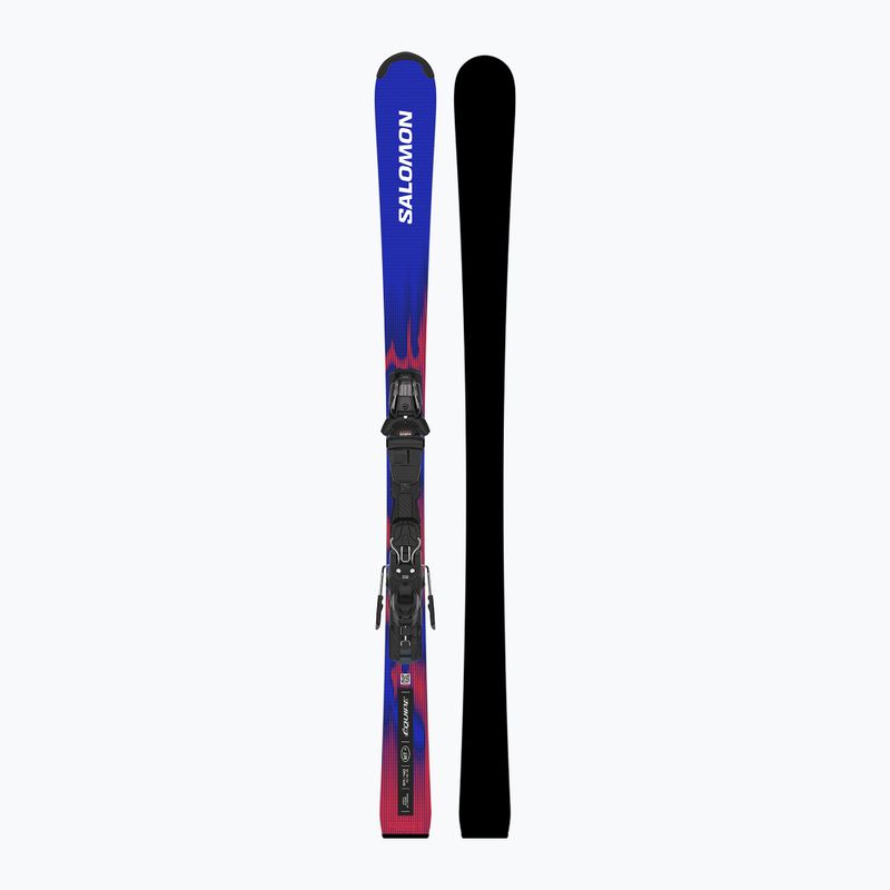 Dětské sjezdové lyže + vázání Salomon Equipe MT JR + M10 GW race blue/equipe red 4