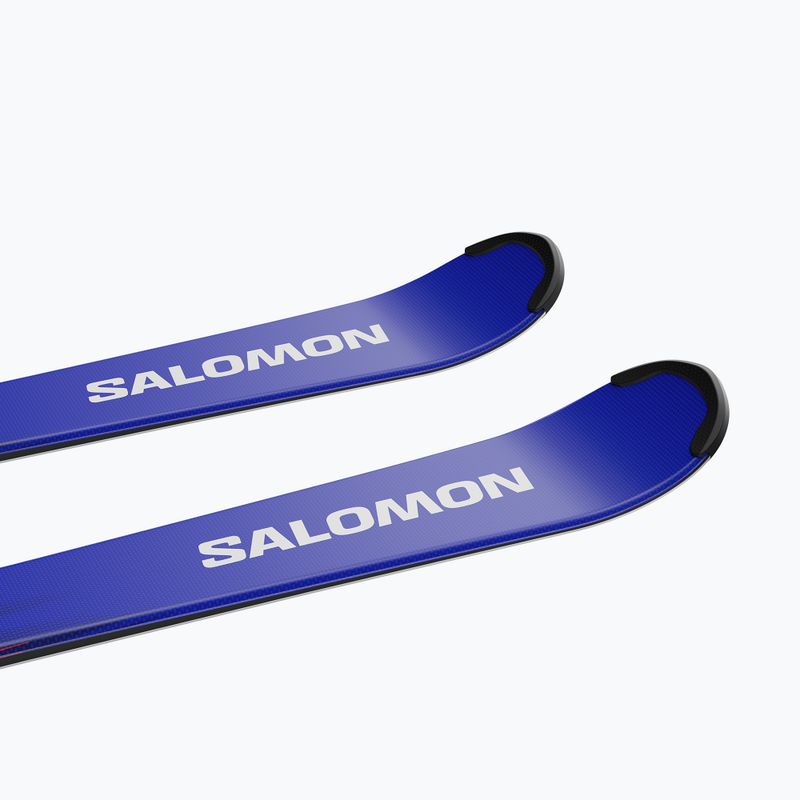 Dětské sjezdové lyže + vázání Salomon Equipe MT JR + M10 GW race blue/equipe red 6