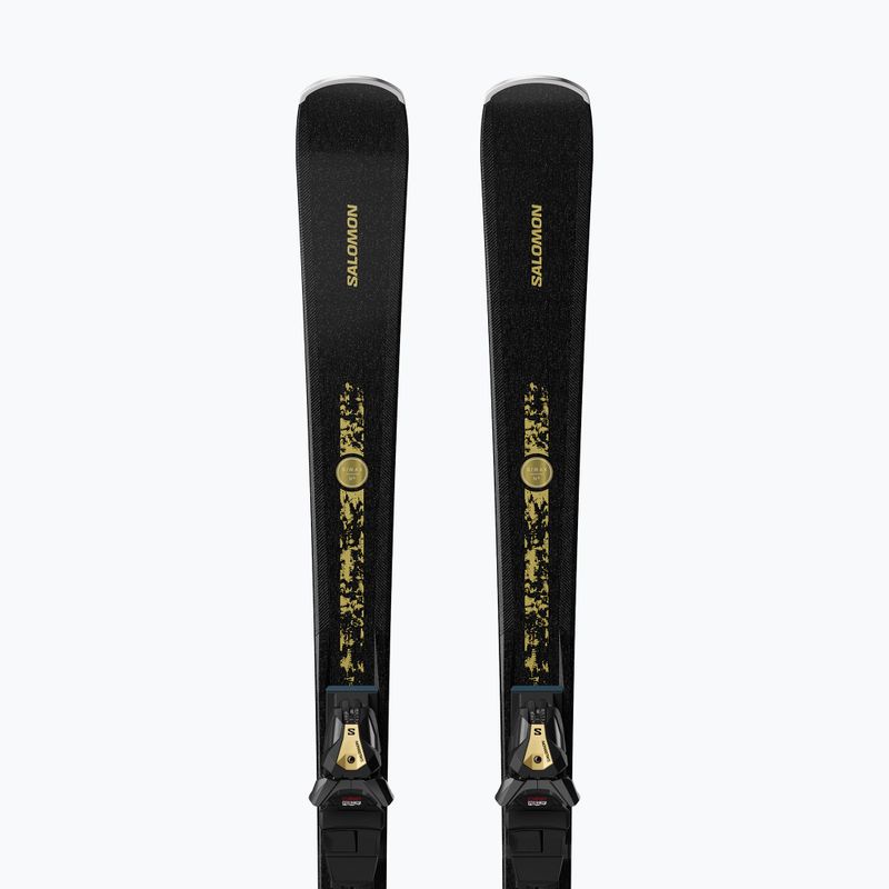 Dámské sjezdové lyže + vázání Salomon S/Max N°12 + MI11 GW black/glitter 3