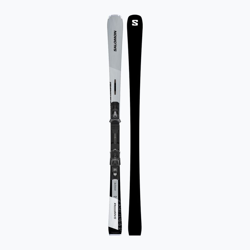 Sjezdové lyže + vázání Salomon S/Max 12 + I12 GW silver/black 3