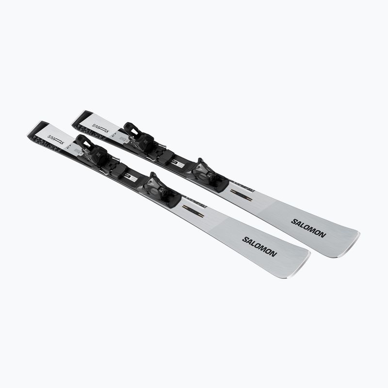Sjezdové lyže + vázání Salomon S/Max 12 + I12 GW silver/black 4