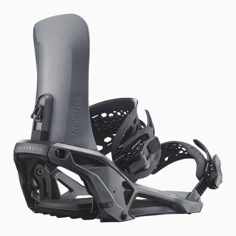 Vázání na snowboard Salomon XA Supermatic castor gray/black 2