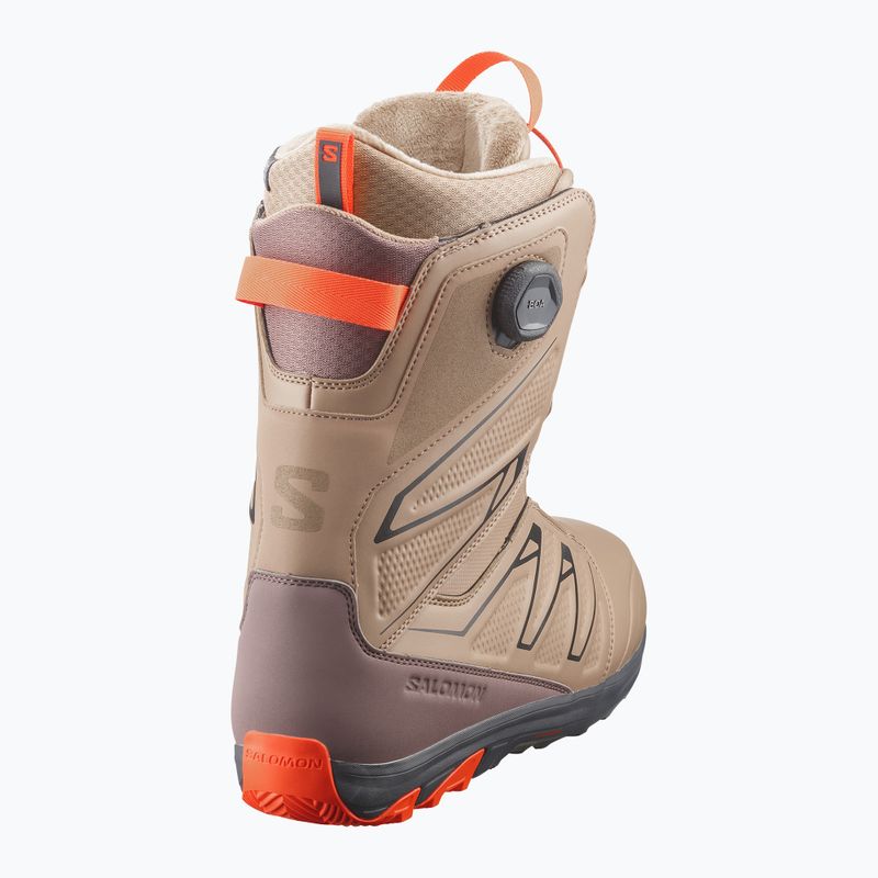 Pánské snowboardové boty Salomon Launch Boa SJ Boa kelp/brown lentil/dragon fire 2