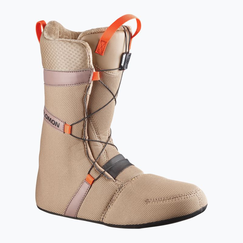 Pánské snowboardové boty Salomon Launch Boa SJ Boa kelp/brown lentil/dragon fire 4