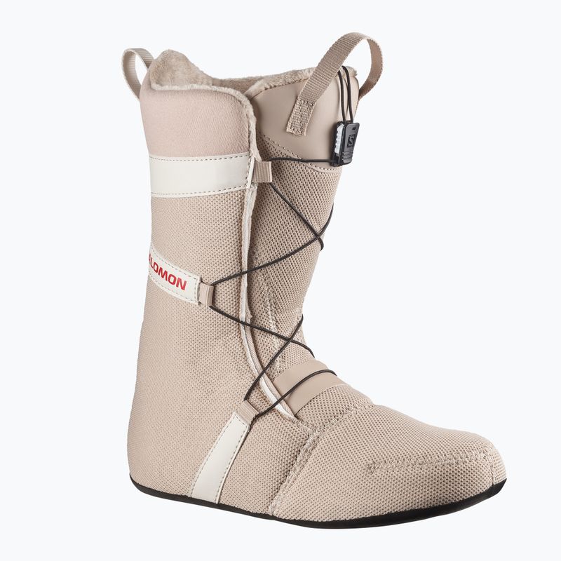 Dámské snowboardové boty Salomon Ivy Boa SJ Boa W almond milk/white pepper/haute red 2