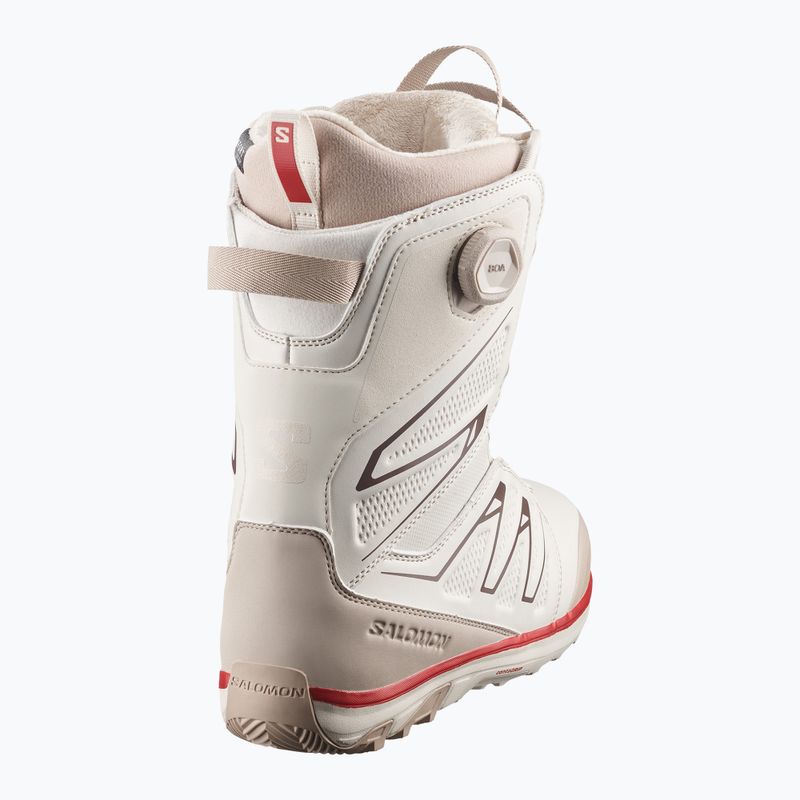 Dámské snowboardové boty Salomon Ivy Boa SJ Boa W almond milk/white pepper/haute red 3