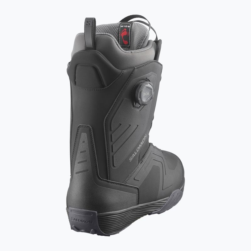 Pánské snowboardové boty Salomon Dialogue Dual Boa Wide black/black/asphalt 2