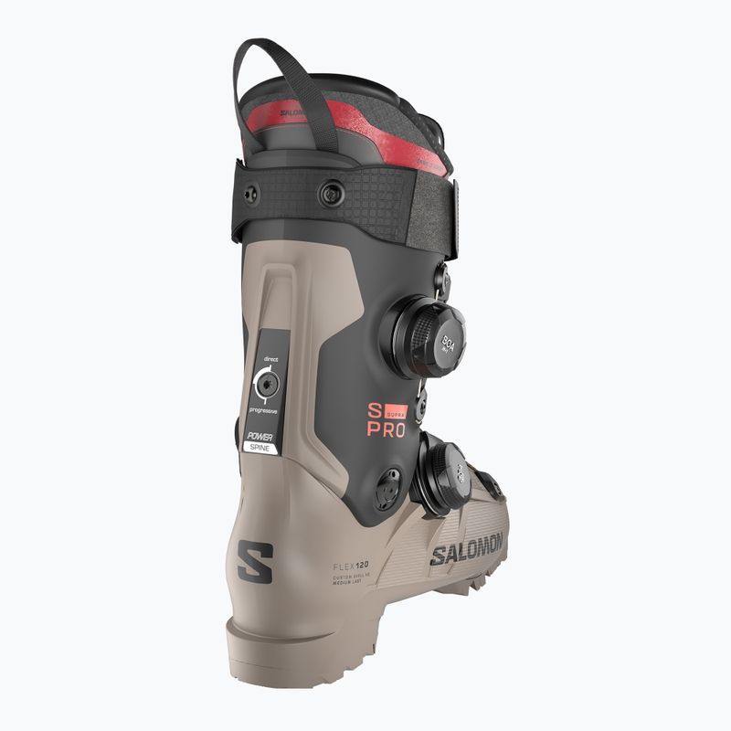 Pánské lyžařské boty Salomon S/PRO Supra Dual Boa 120 rosted cashew/black/samba met 3