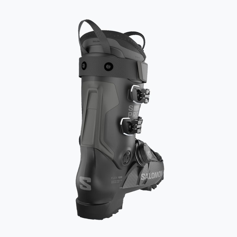 Pánské lyžařské boty Salomon S/PRO Supra S Boa 100 black/beluga met/dark grey met 5