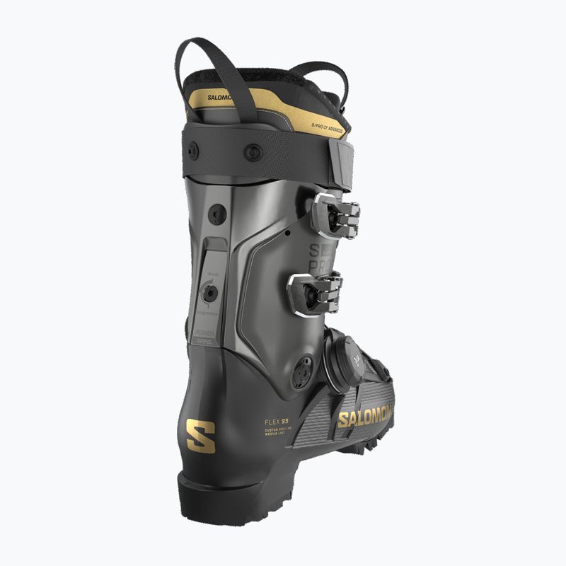 Dámské lyžařské boty Salomon S/PRO Supra S Boa 95 W black/beluga met/gold met 3
