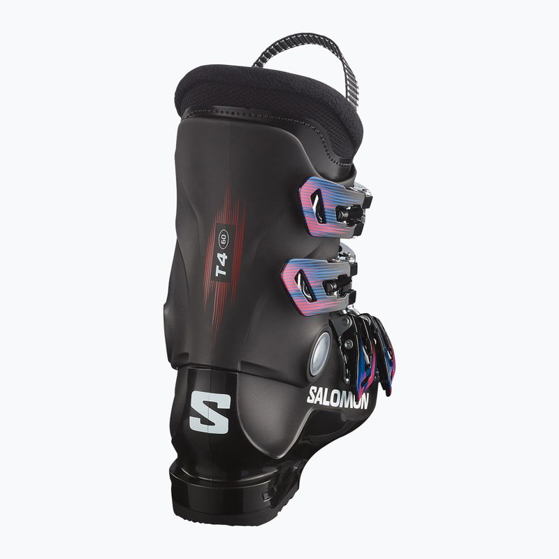 Dětské lyžařské boty Salomon T4 M Jr black/black/white 3