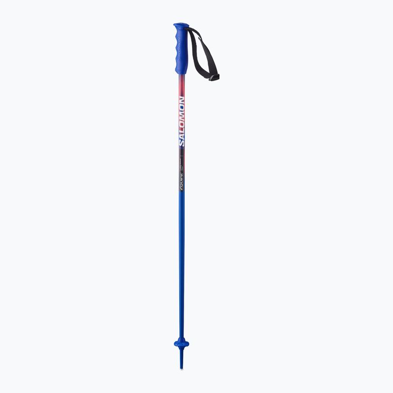 Dětské lyžařské hole Salomon Equipe ALU Jr race blue/red 2