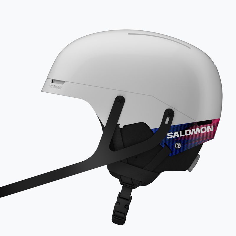 Lyžařská helma Salomon Equipe Pro SL White/Race Blue 3