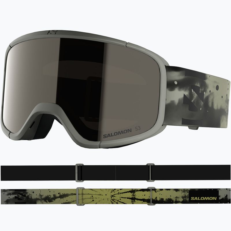 Lyžařské brýle Salomon Aksium 2.0 S S3 castor gray/ml black 2