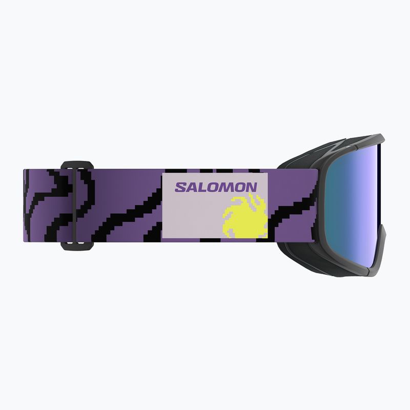 Lyžařské brýle Salomon Aksium 2.0 S S2 black pansy/ml mid blue 5