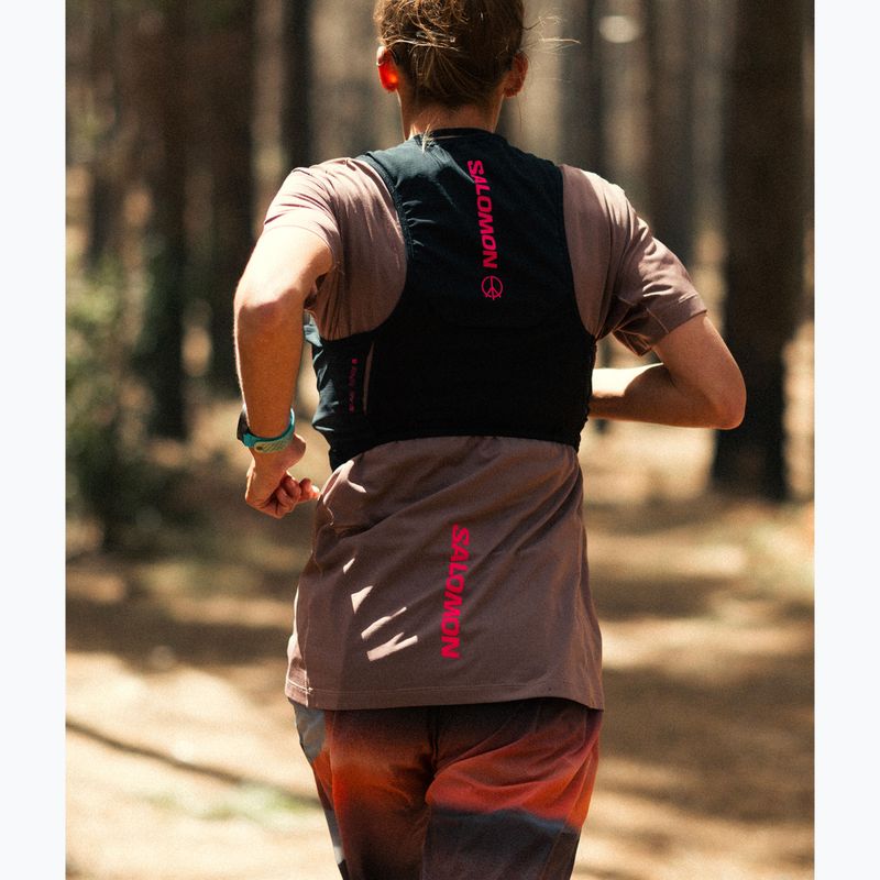 Běžecká vesta Salomon S/Lab Sense 6 Courtney Edition black/rose taupe 8