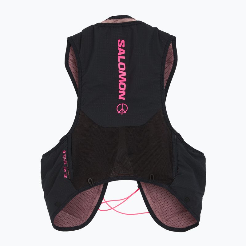 Běžecká vesta Salomon S/Lab Sense 6 Courtney Edition black/rose taupe 2