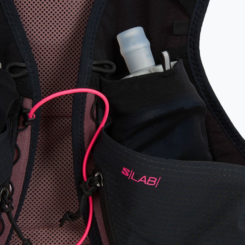 Běžecká vesta Salomon S/Lab Sense 6 Courtney Edition black/rose taupe 3