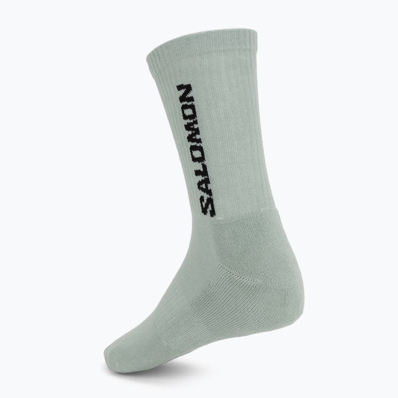 Ponožky Salomon Everyday Crew 3 pack stormy weather/sea foam/mustang 5
