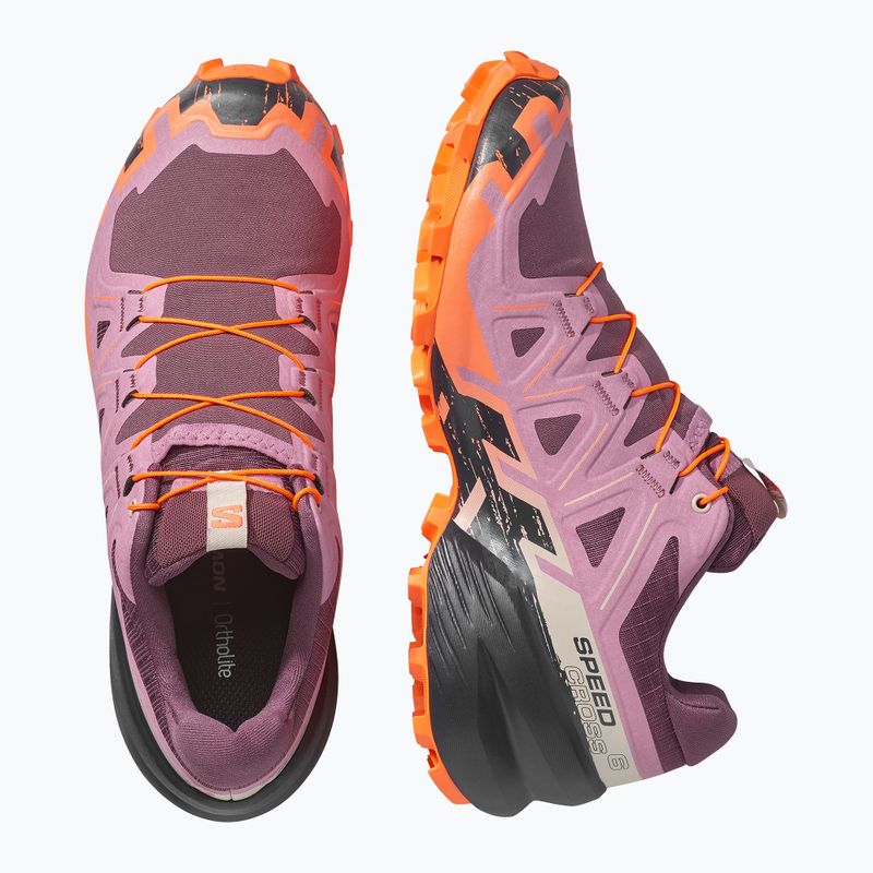 Dámské běžecké boty Salomon Speedcross 6 huckleberry/dusky orchid 4