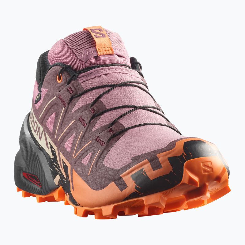 Dámské běžecké boty Salomon Speedcross 6 GTX dusky orchid/huckleberry 2