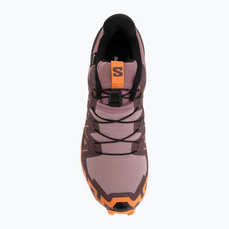 Dámské běžecké boty Salomon Speedcross 6 GTX dusky orchid/huckleberry 5