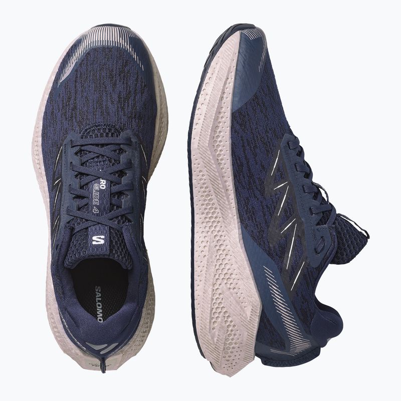 Pánské běžecké boty Salomon Aero Glide 4 maritime blue/silver cloud 3