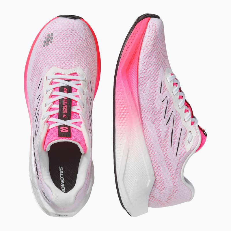 Dámské běžecké boty Salomon Aero Blaze 4 white/knockout pink 3