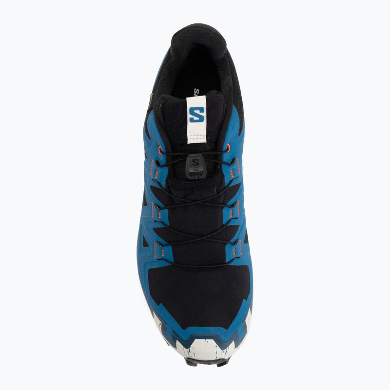 Pánské běžecké boty Salomon Speedcross 6 GTX black/mykonos blue 5