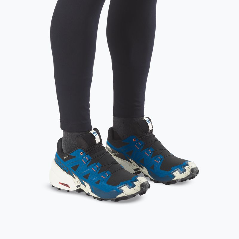 Pánské běžecké boty Salomon Speedcross 6 GTX black/mykonos blue 6