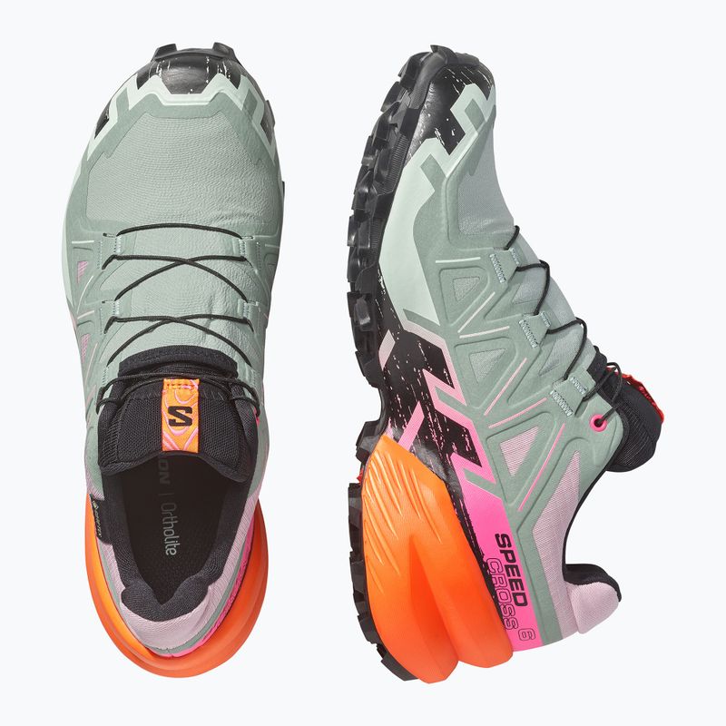 Dámské běžecké boty Salomon Speedcross 6 GTX Icon black/green milieu 4
