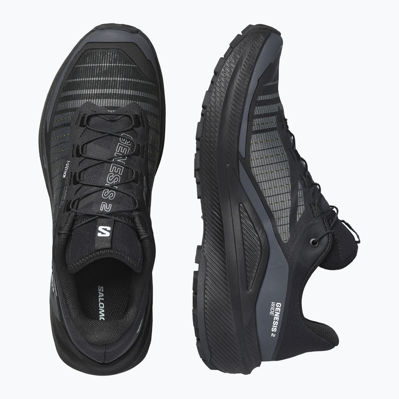 Běžecké boty Salomon Genesis 2 Wide black/black 6